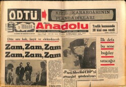 Anadolu Gazetesi 21 Haziran 1971 - Tekel 571 Ton Çayı Denize Döktürdü GZ66699 - 2