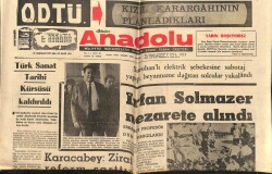 Anadolu Gazetesi 22 Haziran 1971 - İrfan Solmazer Nezarete Alındı GZ66700 - 2