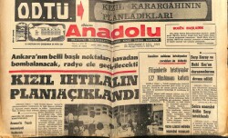 Anadolu Gazetesi 23 Haziran 1971 - Kızıl İhtilalin Planı Açıklandı GZ66701 - 2