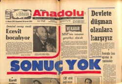 Anadolu Gazetesi 24 Kasım 1973 - MSPnin Tutumu Gerçekçi Olacak GZ66975 - 2