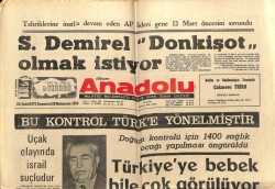 Anadolu Gazetesi 24 Şubat 1973 - Doğum Kontrolü İçin 1400 Sağlık Ocağı Yapılıyor GZ66754 - 2