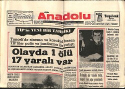 Anadolu Gazetesi 25 Ağustos 1969 - TRT Hakkında Takibat Açıldı GZ66789 - 1