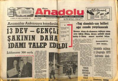 Anadolu Gazetesi 25 Şubat 1972 - En Yüksek Vergi Domuzdan Alınacak GZ97545 - 1