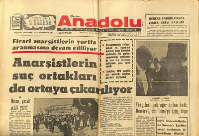 Anadolu Gazetesi 26 Şubat 1972 - İşçi Asgari Ücretleri Yeniden Tespit Edilecek GZ97546 - 1