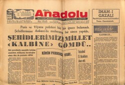 Anadolu Gazetesi 28 Ekim 1975 - Paris Ve Viyana Polisleri Bir İpucu Bulamadı GZ66143 - 2
