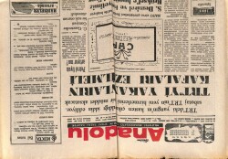Anadolu Gazetesi 28 Mayıs 1975 - TRTyi Yakanların Kafaları Ezilmeli GZ66154 - 2