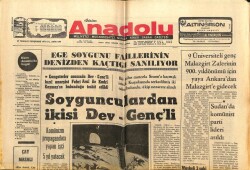 Anadolu Gazetesi 29 Temmuz 1971 - Sudanda Komünist Parti Lideri Asıldı GZ66641 - 2