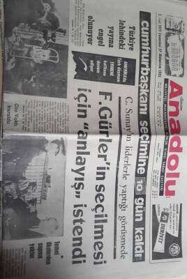 Anadolu Gazetesi 3 Mart 1973 - Amerikada Türk Düşmanı Ermeni Katliamı Devam Ediyor GZ97566 - 1