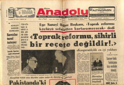 Anadolu Gazetesi 30 Mart 1971 - Pakistanda ki Hadiseler Yatıştı GZ66956 - 2