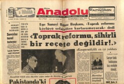 Anadolu Gazetesi 30 Mart 1971 - Pakistanda ki Hadiseler Yatıştı GZ66956 - 1