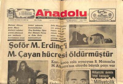 Anadolu Gazetesi 30 Temmuz 1972 - Vanda Sele Kapılan 13 Kişi Boğuldu GZ66714 - 2