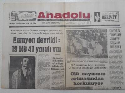 Anadolu Gazetesi - 31 Mayıs 1973 - Boks Takımımız Belgrada Gitti GZ111774 - 1