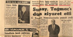Anadolu Gazetesi 5 Haziran 1970 - Necmettin Erbakan,İhtilaller Felaket Getirir GZ66127 - 2