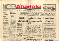 Anadolu Gazetesi 5 Mart 1975 - Kaddafi Türkiye İle Yapılan Anlaşmaları Az Bulmuş GZ66697 - 2