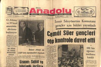 Anadolu Gazetesi 8 Temmuz 1972 - Cemal Süer Gençleri Oto Kontrole Davet Etti GZ66601 - 1