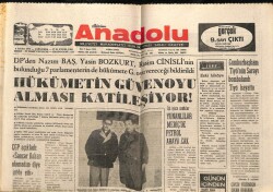 Anadolu Gazetesi 9 Nisan 1975 - Yunanlılar Meriçte Petrol Arayacak GZ66677 - 1