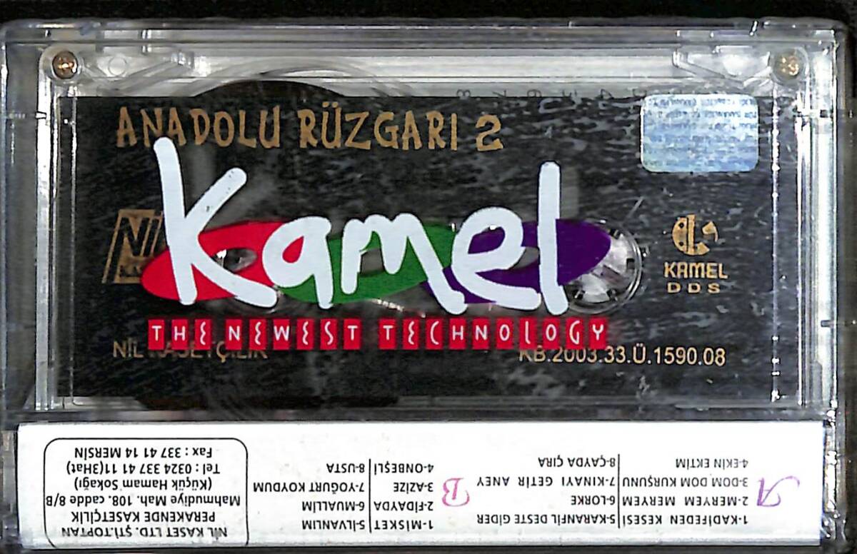 Anadolu Rüzgarı 2 - Sözlü Oyun Havaları Kaset (Sıfır) KST28215 - 2