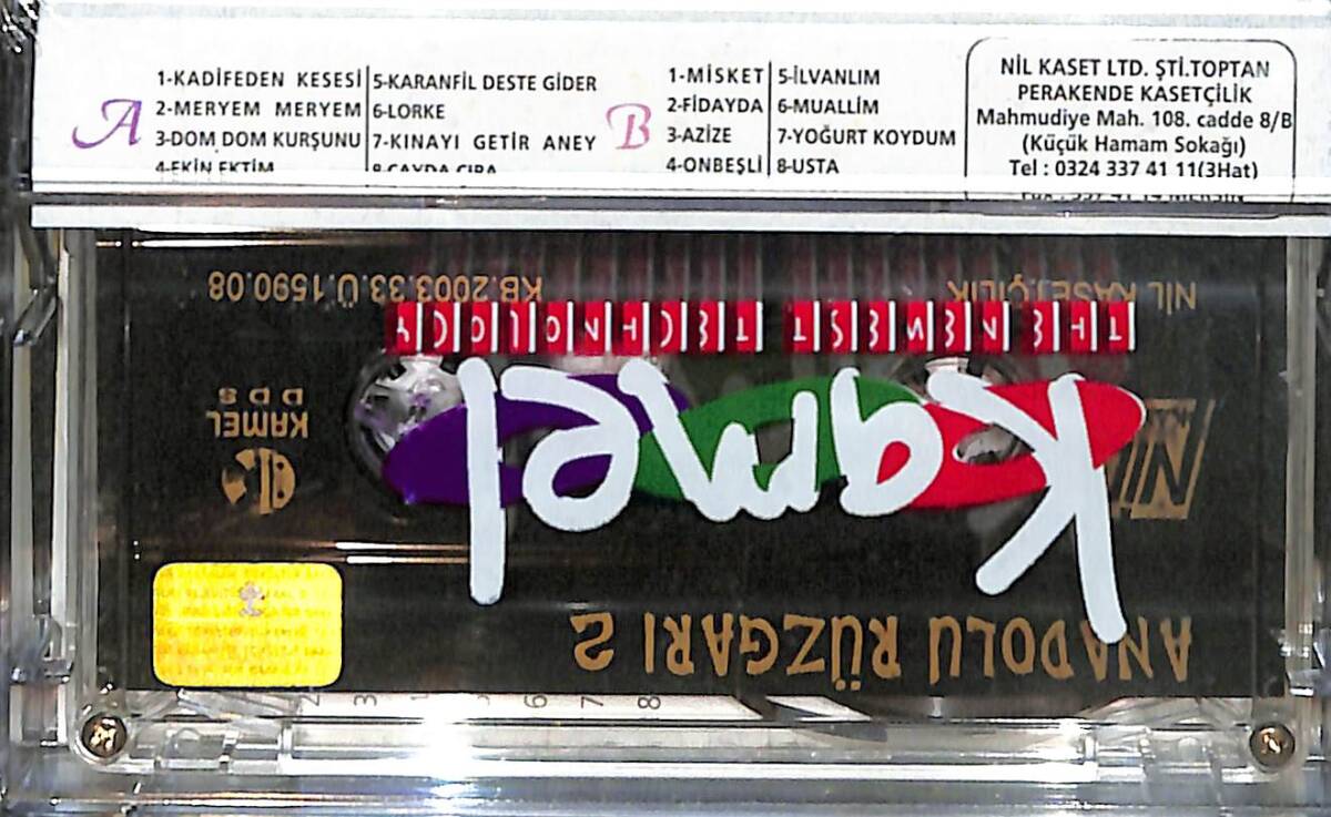 Anadolu Rüzgarı 2 - Sözlü Oyun Havaları Kaset (Sıfır) KST28281 - 2