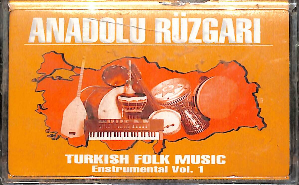Anadolu Rüzgarı - Enstrumental Vol.1 Kaset (Sıfır Kaset) KST28981 - 1