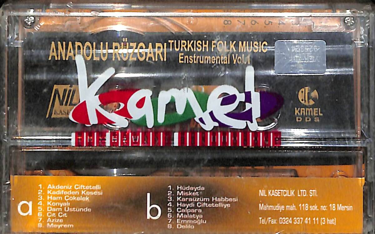Anadolu Rüzgarı - Enstrumental Vol.1 Kaset (Sıfır Kaset) KST28981 - 2