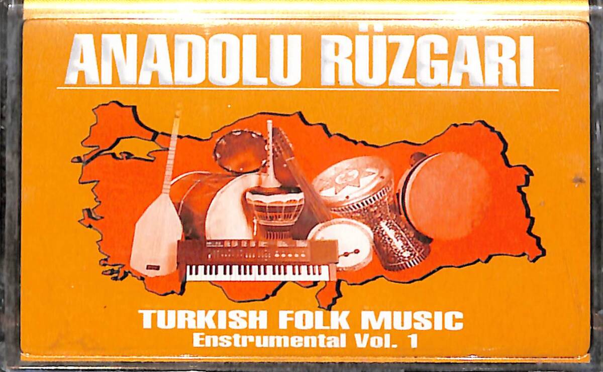 Anadolu Rüzgarı - Enstrumental Vol.1 Kaset (Sıfır) KST28645 - 1