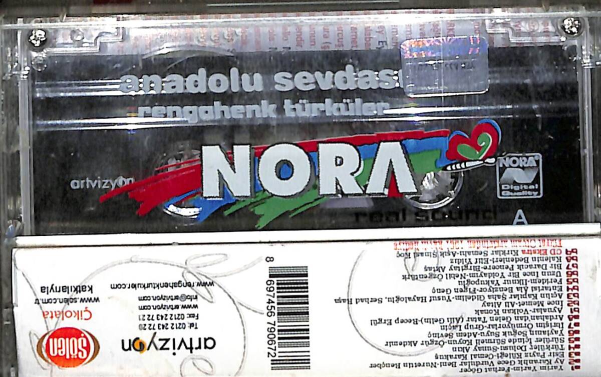 Anadolu Sevdası (Anatolian passion) - Rengahenk Türküler Kaset (Sıfır Kaset) KST29363 - 2