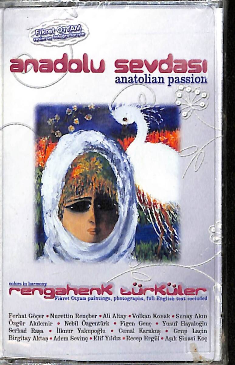 Anadolu Sevdası (Anatolian passion) - Rengahenk Türküler Kaset (Sıfır Kaset) KST29379 - 1