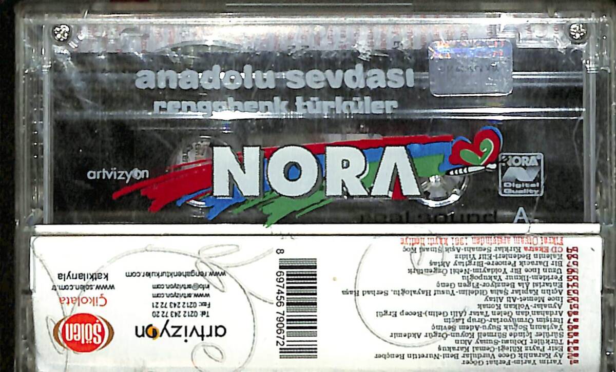 Anadolu Sevdası (Anatolian passion) - Rengahenk Türküler Kaset (Sıfır Kaset) KST29430 - 2