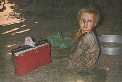 Anadolu Yaşantısı Çocuk Kartpostal KRT10506 - 1