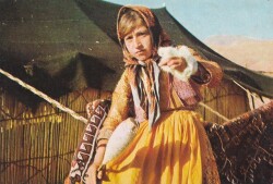 Anadolu Yaşantısı Dokumacı Kız Kartpostal KRT10553 - Gökçekoleksiyon