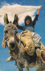 Anadolu Yaşantısı Gülümseyen Çocuk Kartpostal KRT10508 - Gökçekoleksiyon