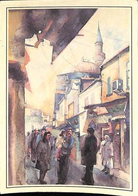 Anadolu Yaşantısı İlistrasyon Atanur Doğan Kartpostal KRT12795 - 1