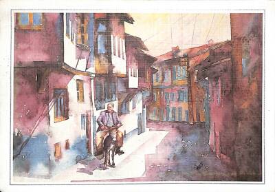 Anadolu Yaşantısı Temalı Açılır Kapaklı Kartpostal KRT12846 - 1