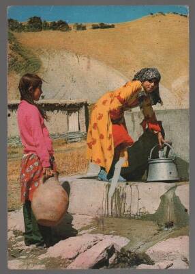Anadolu Yaşantısı Temalı Orta Boy Kartpostal KRT5103 - 1