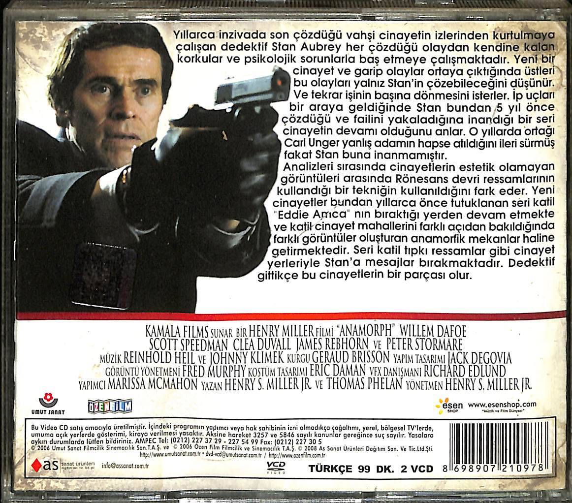 Anamorph (Willem Dafoe) VCD Film VCD13984 - 2
