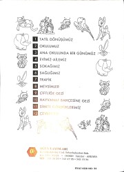 Anaokulları İçin Hayat Bilgisi Ana Okulunda Bir Günümüz Boyama Kitabı 3 NDR100081 - 3