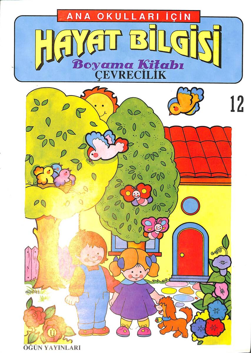 Anaokulları İçin Hayat Bilgisi Çevrecilik Boyama Kitabı 12 NDR100072 - 4