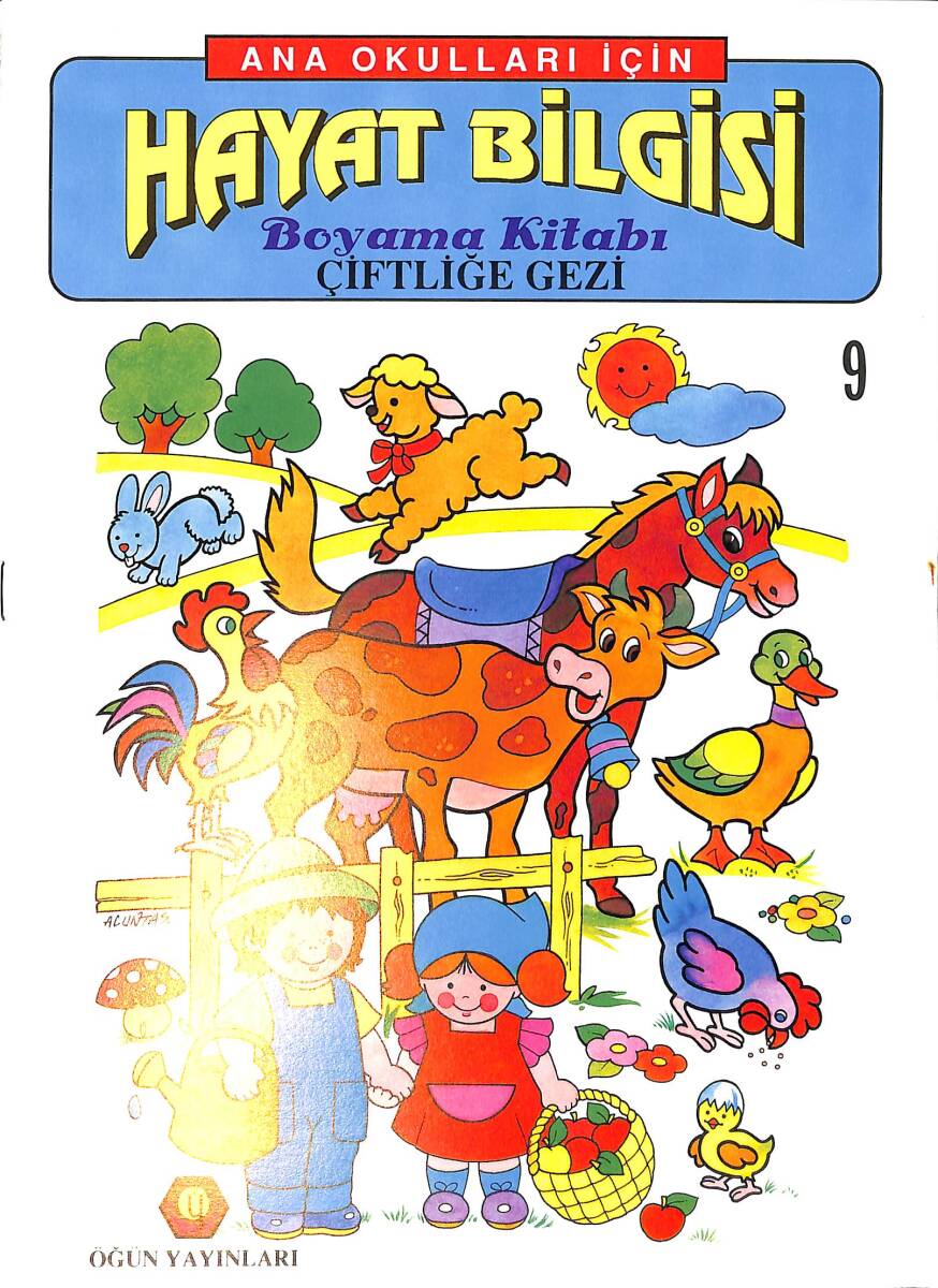 Anaokulları İçin Hayat Bilgisi Çiftliğe Gezi Boyama Kitabı 9 NDR100075 - 4