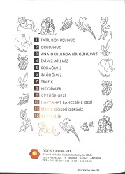 Anaokulları İçin Hayat Bilgisi Mevsimler Boyama Kitabı 8 NDR100076 - 3