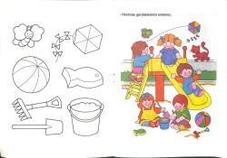 Anaokulları İçin Hayat Bilgisi Okulumuz Boyama Kitabı 2 NDR100082 - 2