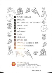 Anaokulları İçin Hayat Bilgisi Okulumuz Boyama Kitabı 2 NDR100082 - 3