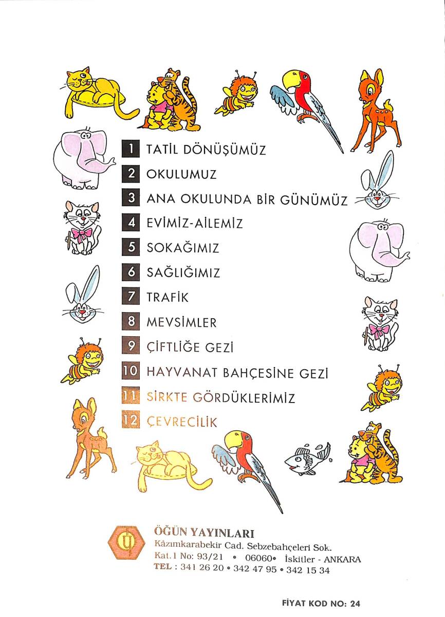 Anaokulları İçin Hayat Bilgisi Trafik Boyama Kitabı 7 NDR100077 - 3