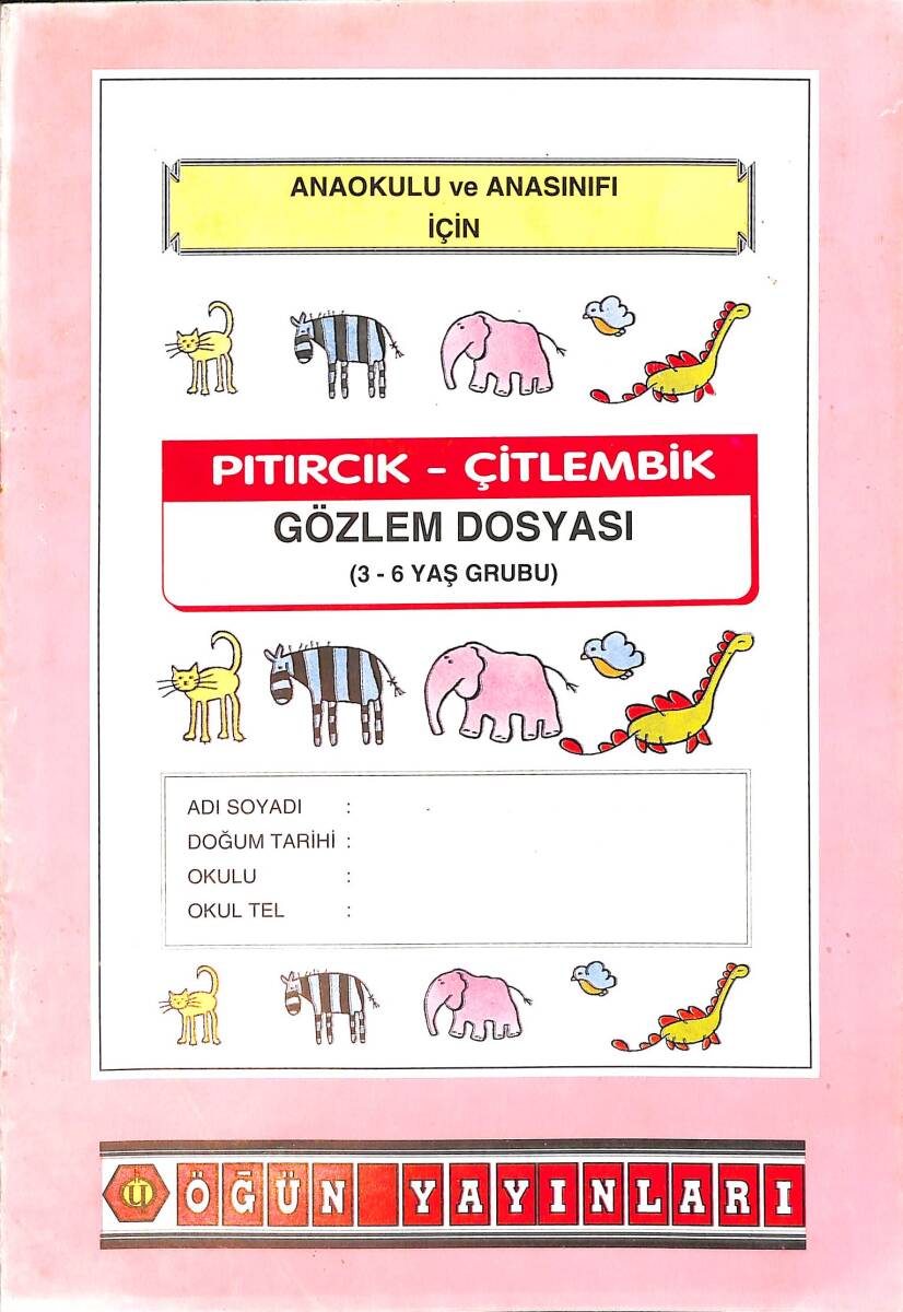 Anaokulu ve Anasınıfı İçin Pıtırcık ve Çitlembik Gözlem Dosyası NDR101087 - 3