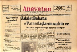 Anavatan Gazetesi 10 Ağustos 1972 - İstanbul'un Sinek Davasına Sağlık Bakanlığı El Koydu GZ158879 - Gökçekoleksiyon