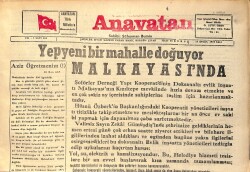 Anavatan Gazetesi 19 Eylül 1972 - İsmet İnönü Seçimlerde Aday Olmayacak - Feyzioğlu 