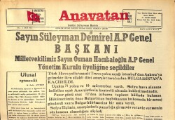 Anavatan Gazetesi 24 Ekim 1972 - Bafra Balık Çiftliğinde 6 Milyon Balık Üretildi - Trabzon'dan Hamsi Yağı İhraç Edilecek GZ158907 - Gökçekoleksiyon