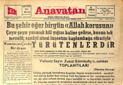Anavatan Gazetesi 26 Ağustos 1972 - Kemal Bıyıkoğlu 