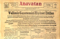 Anavatan Gazetesi 4 Ağustos 1972 - Nevşehir'in Peri Bacası Günden Güne Yok Oluyor GZ158916 - Gökçekoleksiyon