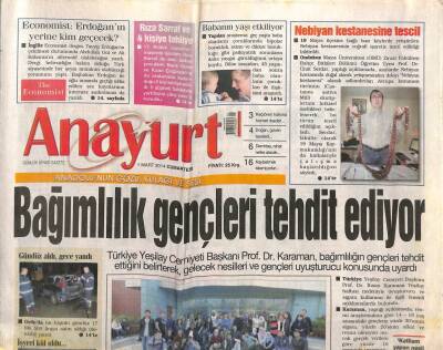 Anayurt Gazetesi 1 Mart 2014 - CHP,Anayasa Mahkemesine Başvurdu-Rus Ordusu İşgale Başladı GZ105464 - 1