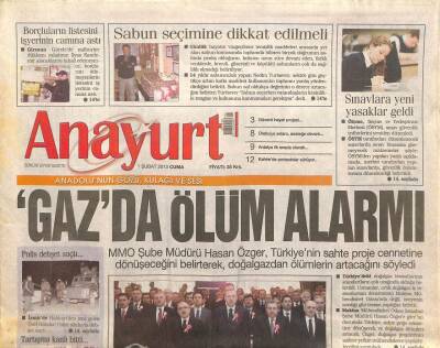 Anayurt Gazetesi 1 Şubat 2013 - Demet Akalın-İbrahim Tatlıses Kavgası Bitti GZ105462 - 1